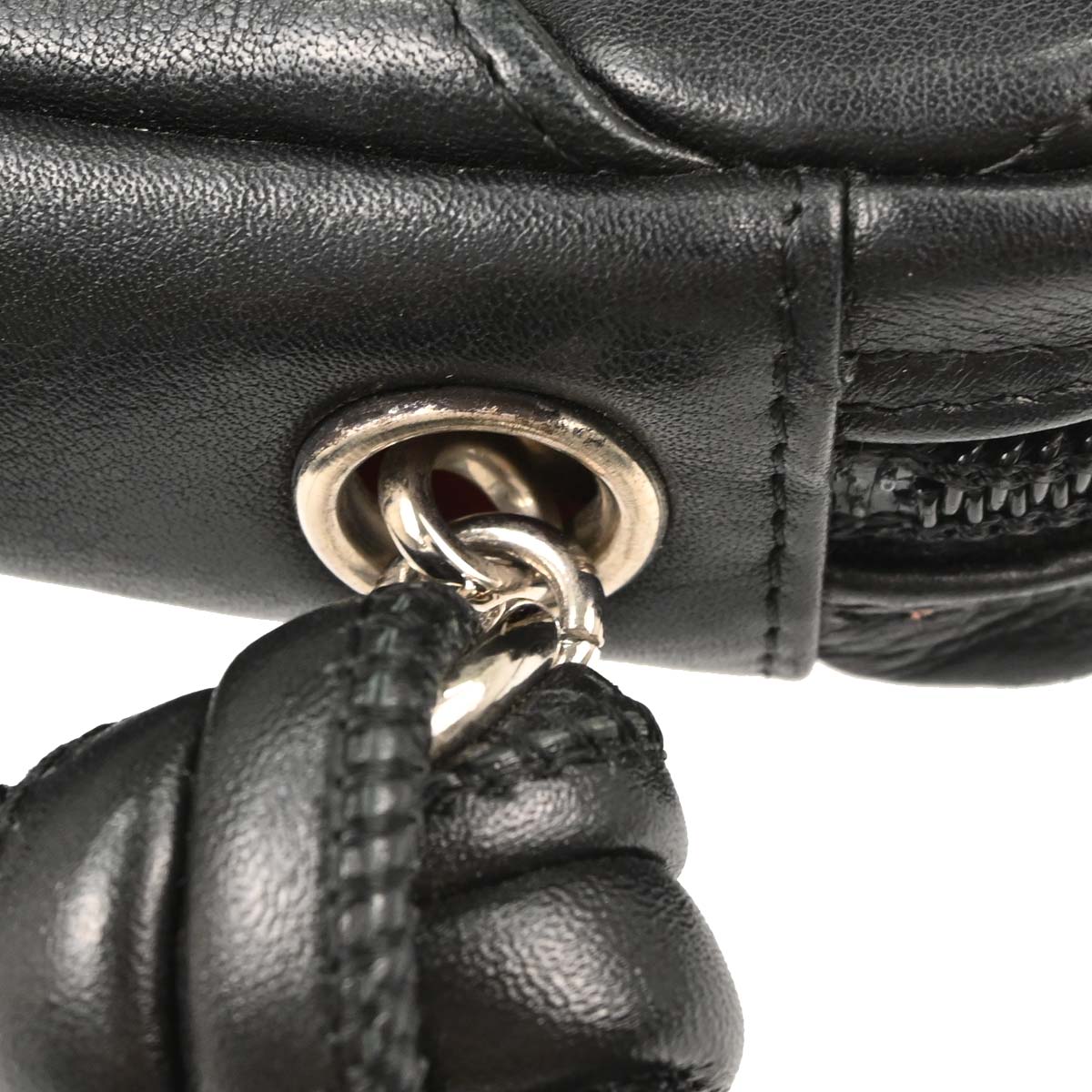 Chanel 2005-2006 Black Calfskin Cambon Ligne Handbag