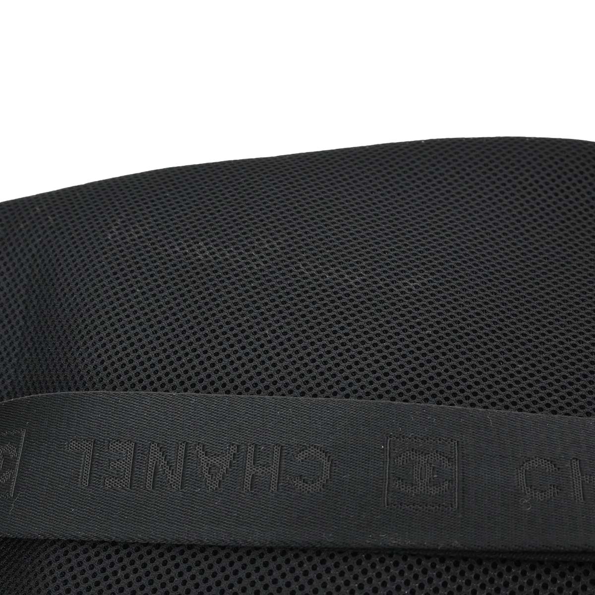 Chanel 2003-2004 White Nylon Sport Line Tennis Racket Case Shoulder Bag