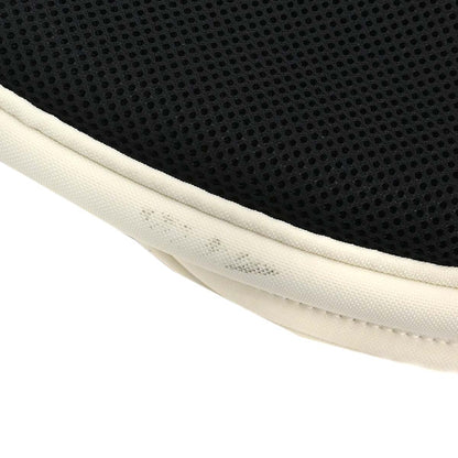 Chanel 2003-2004 White Nylon Sport Line Tennis Racket Case Shoulder Bag