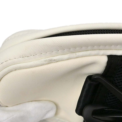 Chanel 2003-2004 White Nylon Sport Line Tennis Racket Case Shoulder Bag