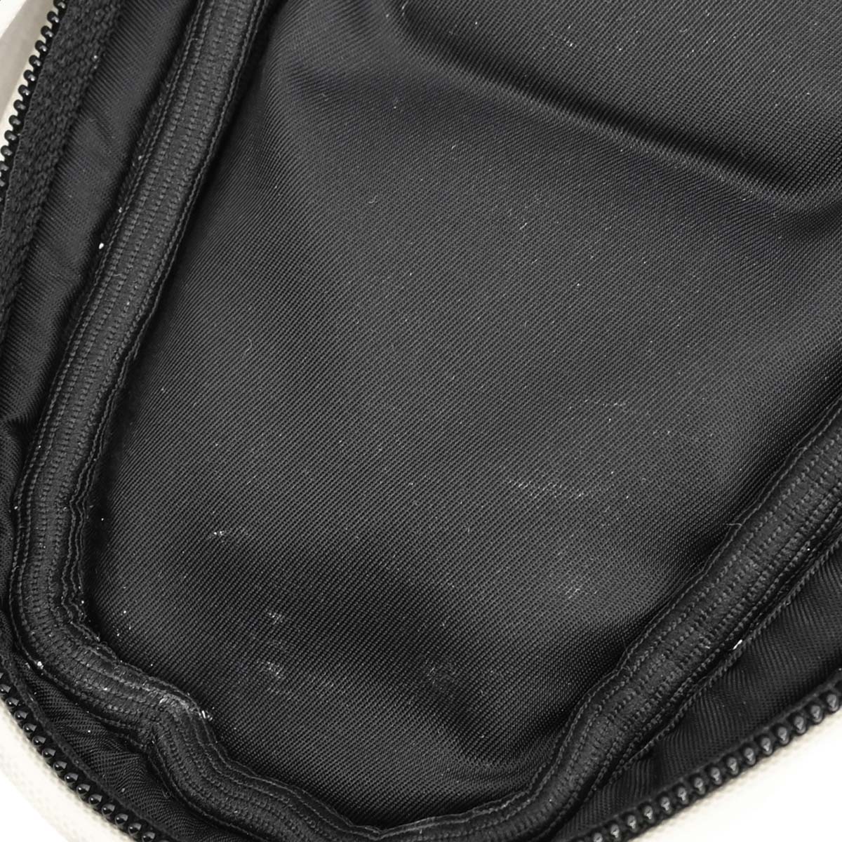Chanel 2003-2004 White Nylon Sport Line Tennis Racket Case Shoulder Bag