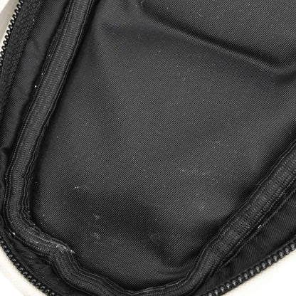 Chanel 2003-2004 White Nylon Sport Line Tennis Racket Case Shoulder Bag
