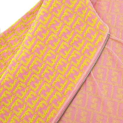 Fendi Zip Up Jacket Zucchino Yellow Pink #40