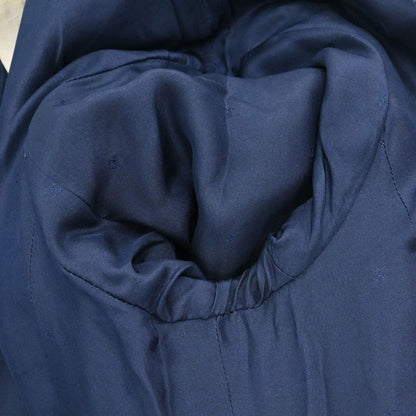 Chanel 1995 Single Breasted Tweed Jacket Navy #38
