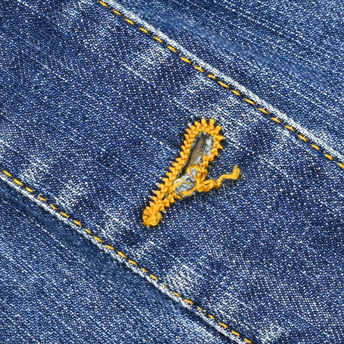 Louis Vuitton 2008 Monogram Denim Jacket Blue #40