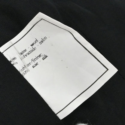 Chanel Double Breasted Tweed Jacket Black