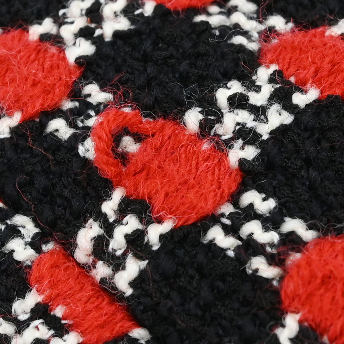 Chanel 2018 Coat Tweed Black Red #36