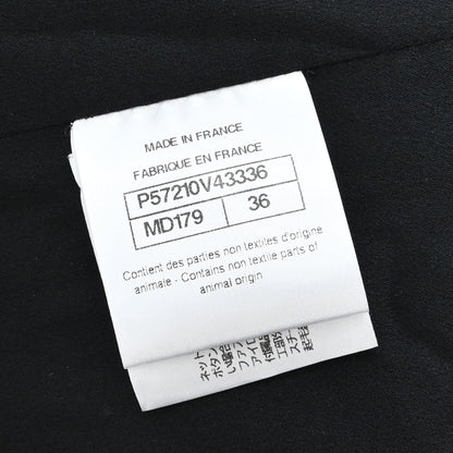 Chanel 2018 Coat Tweed Black Red #36