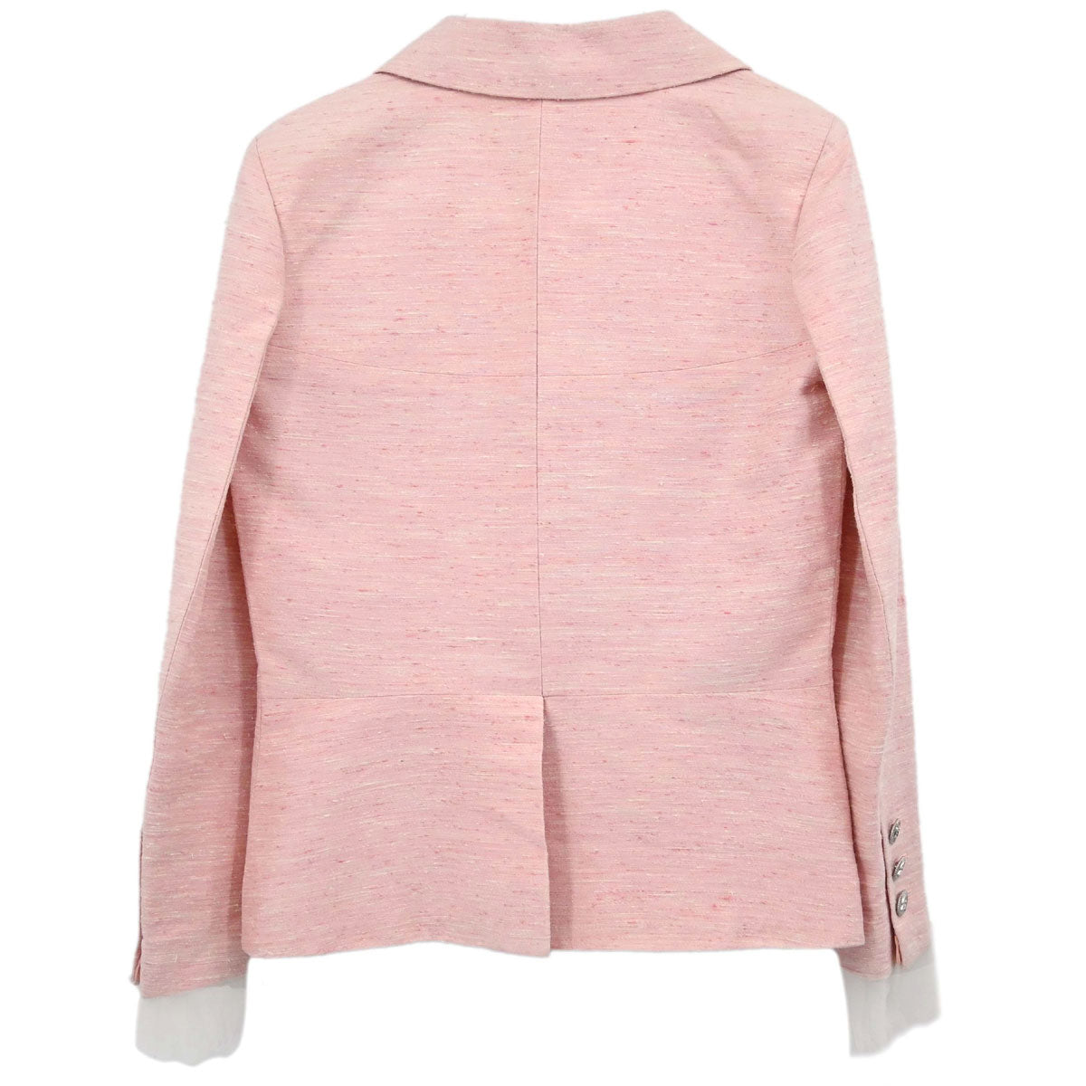 Chanel 2017 Single Breasted Jacket Pink #36