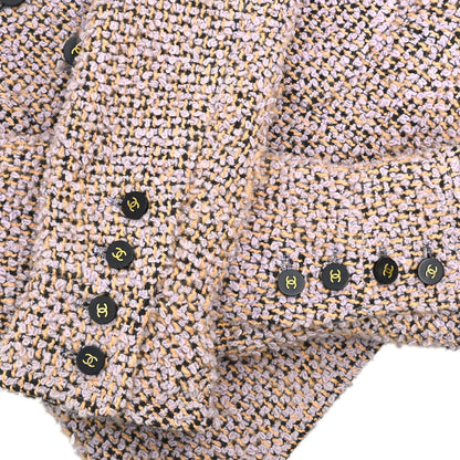 Chanel 1994 Tweed Jacket Light Purple #40