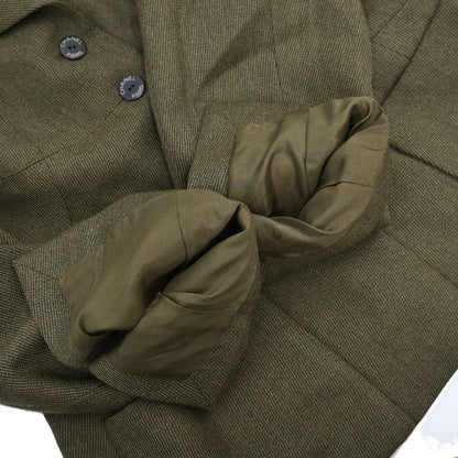 Chanel 1999 Single Breasted Jacket Khaki #38