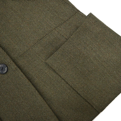 Chanel 1999 Single Breasted Jacket Khaki #38