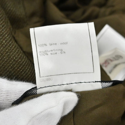Chanel 1999 Single Breasted Jacket Khaki #38