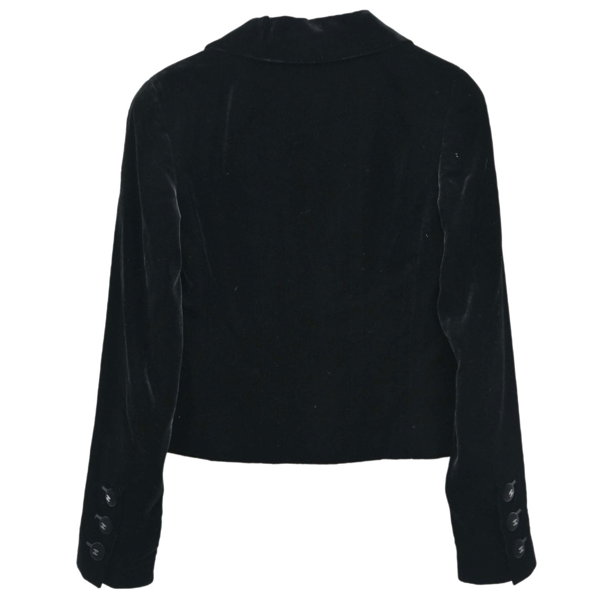 Chanel 1998 Double Breasted Jacket Black #36
