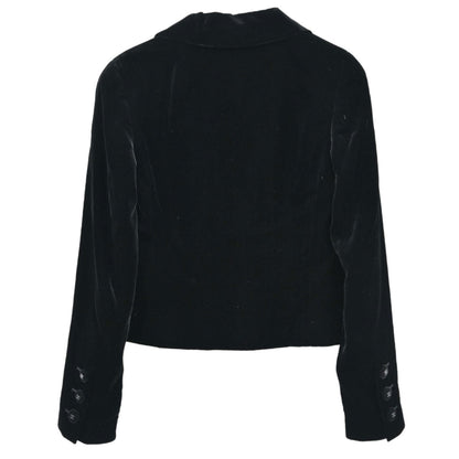 Chanel 1998 Double Breasted Jacket Black #36