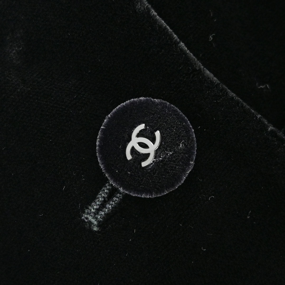 Chanel 1998 Double Breasted Jacket Black #36