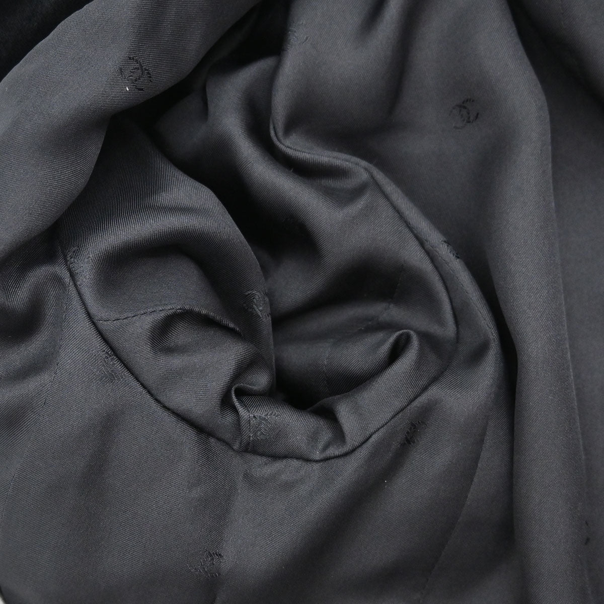 Chanel 1998 Double Breasted Jacket Black #36