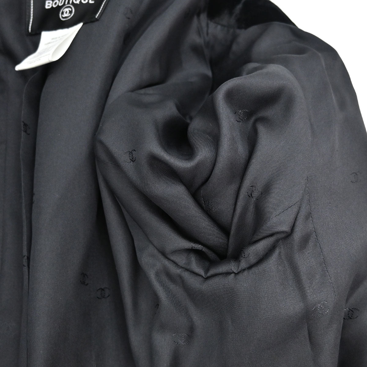 Chanel 1998 Double Breasted Jacket Black #36
