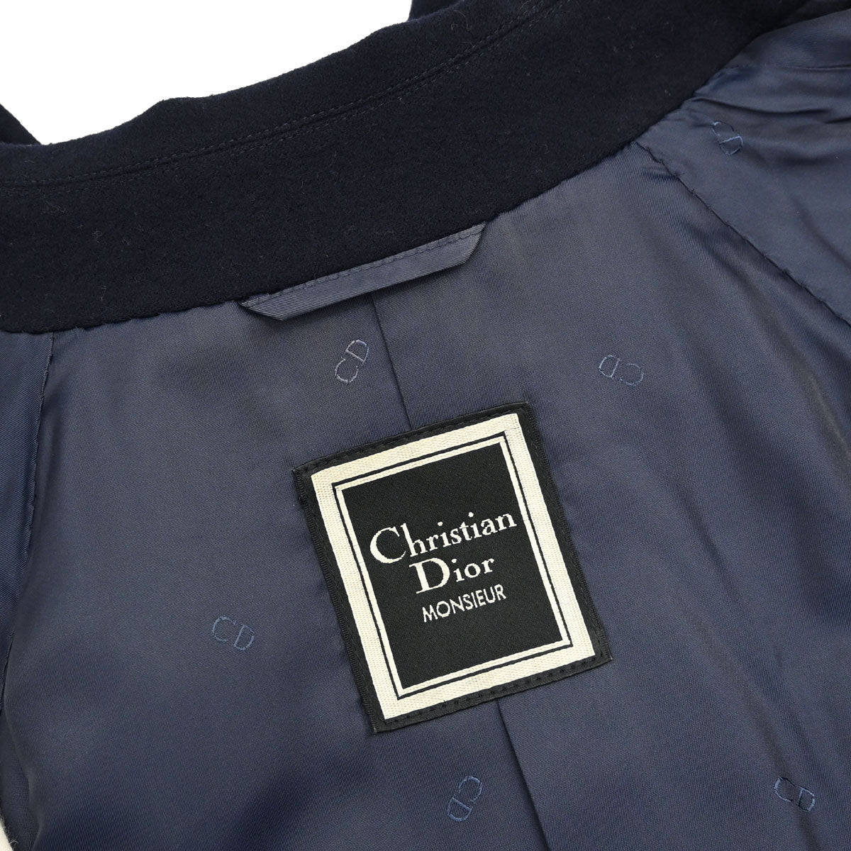 Christian Dior Coat Navy #S