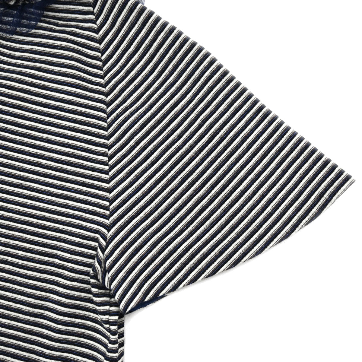 Chanel 2011 Short Sleeve T-shirt Border Navy #34