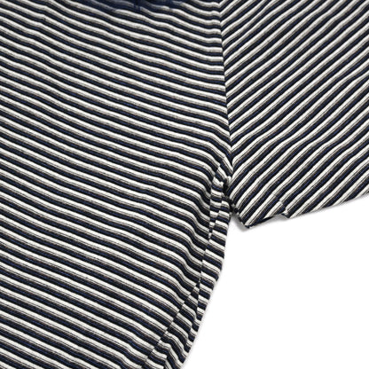 Chanel 2011 Short Sleeve T-shirt Border Navy #34