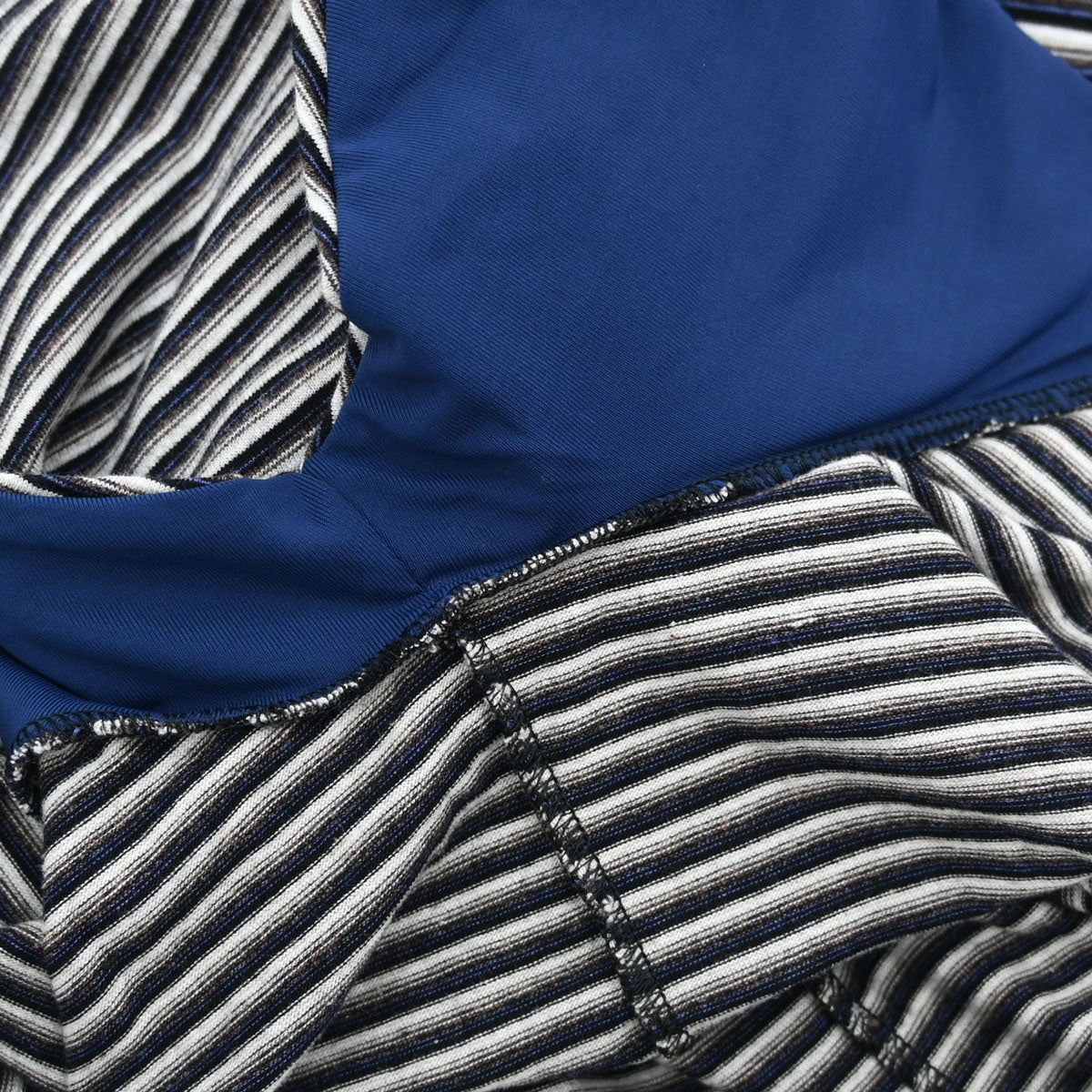 Chanel 2011 Short Sleeve T-shirt Border Navy #34