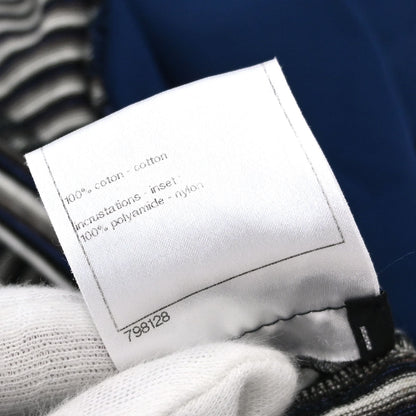Chanel 2011 Short Sleeve T-shirt Border Navy #34