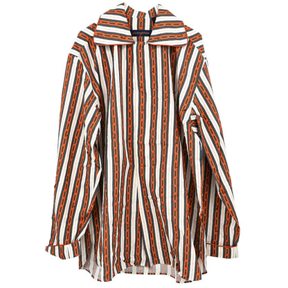 Louis Vuitton 2019 Striped Shirt Blouse Top White #S