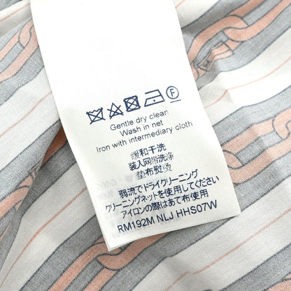 Louis Vuitton 2019 Striped Shirt Blouse Top White #S