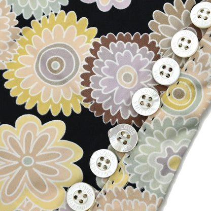 Louis Vuitton 2006 Sleeveless Top Colorful Floral Black #40