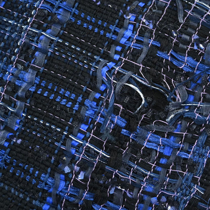 Chanel 2014 Tweed Short Pants Blue Black #34