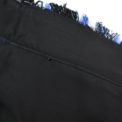 Chanel 2014 Tweed Short Pants Blue Black #34