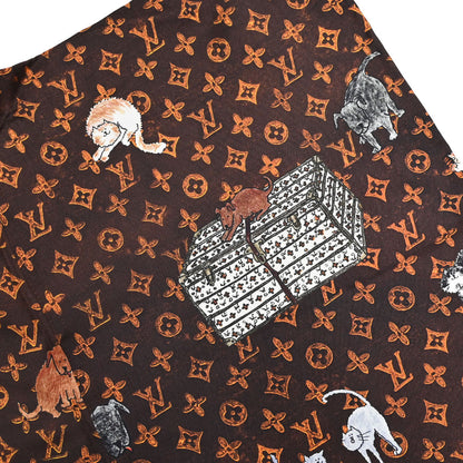 Louis Vuitton 2019 Long Pants Monogram Cat Brown #38