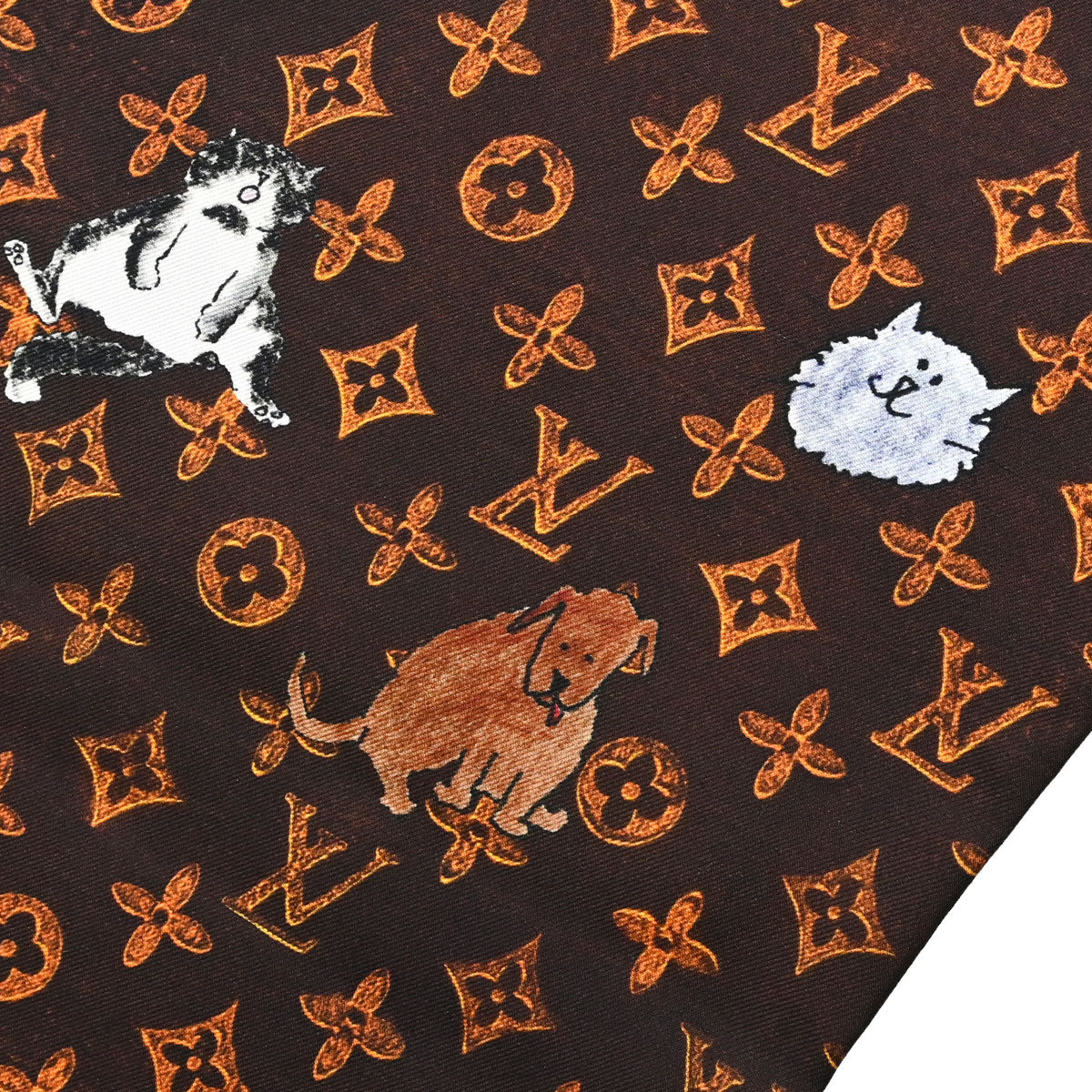 Louis Vuitton 2019 Long Pants Monogram Cat Brown #38