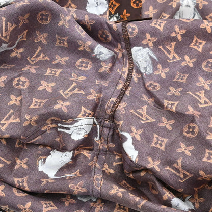 Louis Vuitton 2019 Long Pants Monogram Cat Brown #38