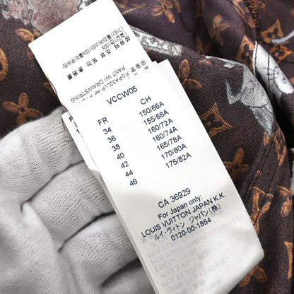Louis Vuitton 2019 Long Pants Monogram Cat Brown #38