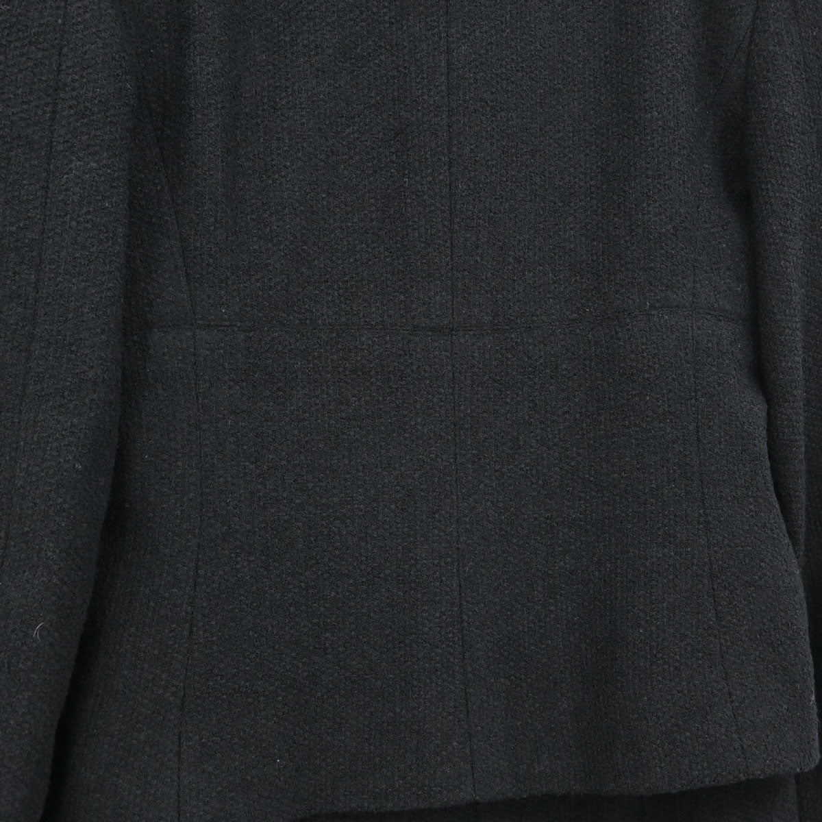 Chanel 1998 Wool Suit Jacket Skirt #40