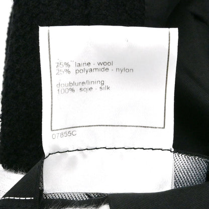 Chanel 1998 Wool Suit Jacket Skirt #40