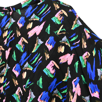 Louis Vuitton 2019 Long Sleeve Dress All-over Print Black #36
