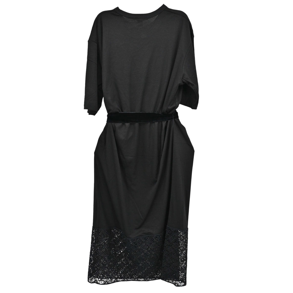 Louis Vuitton 2014 Dress Monogram Lace Black #36