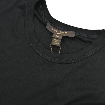 Louis Vuitton 2014 Dress Monogram Lace Black #36