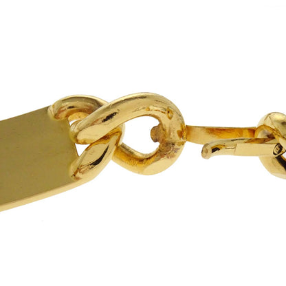 Chanel Chain Belt Medallion Gold Black Small Good