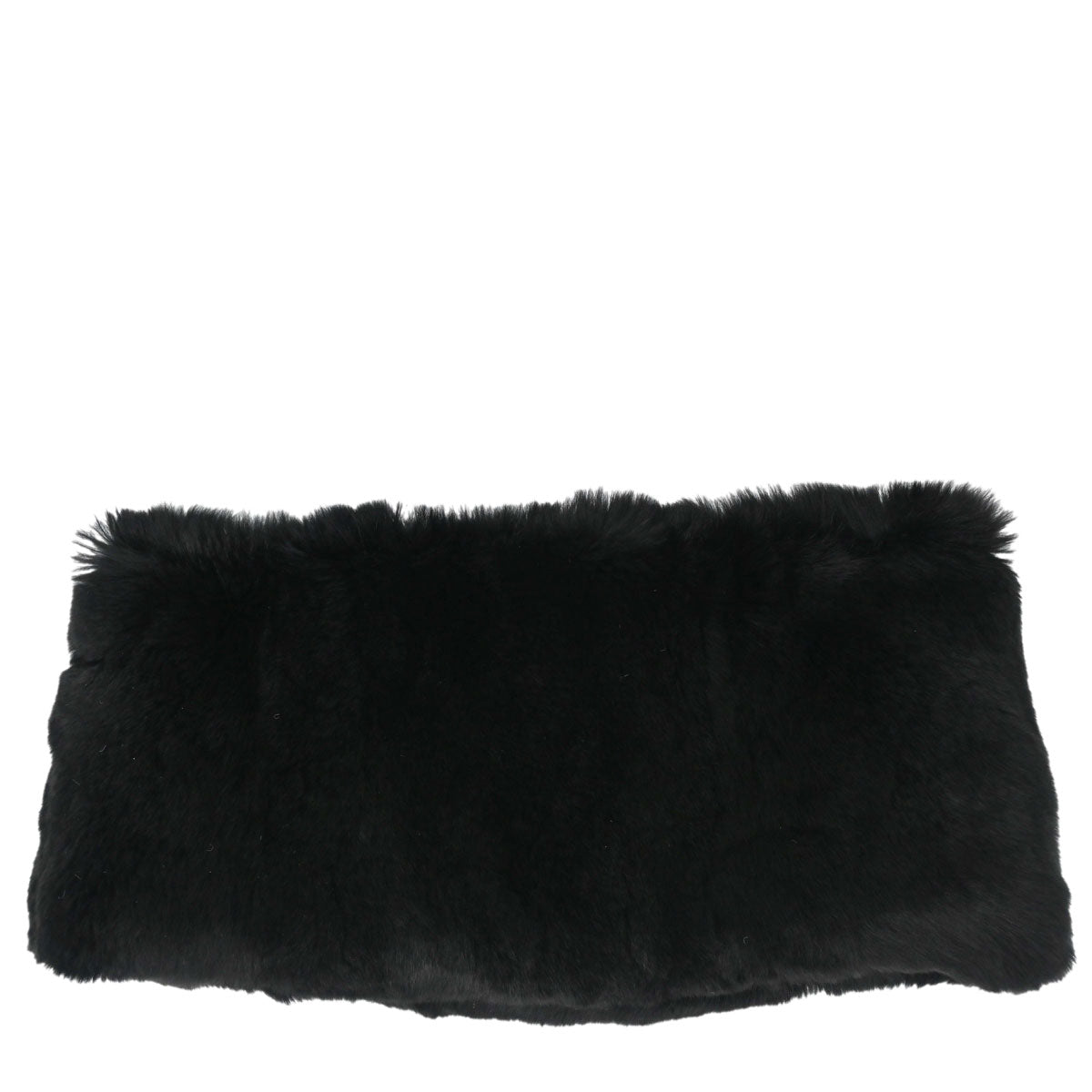 Chanel Black Fur Scarf Tippet