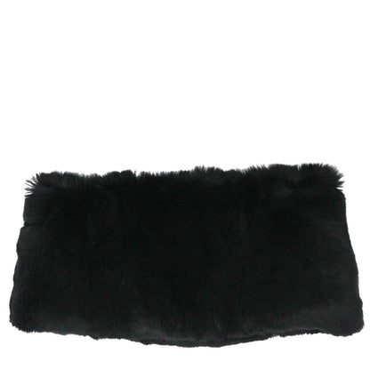 Chanel Black Fur Scarf Tippet