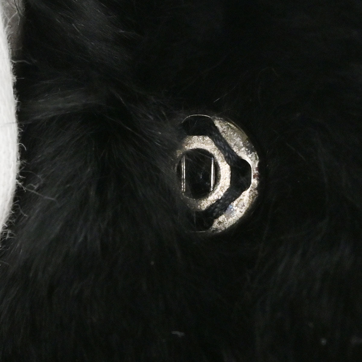 Chanel Black Fur Scarf Tippet
