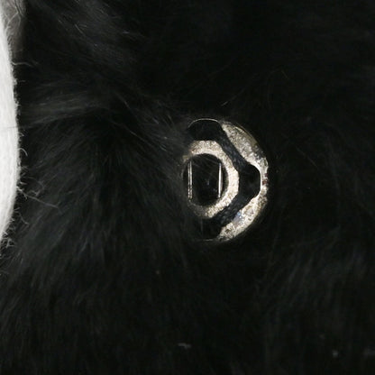 Chanel Black Fur Scarf Tippet