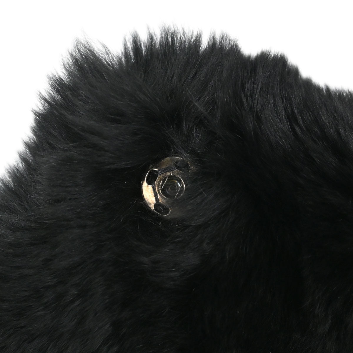 Chanel Black Fur Scarf Tippet