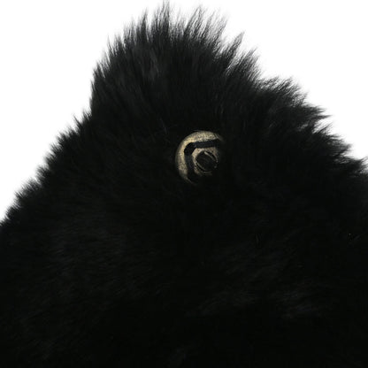 Chanel Black Fur Scarf Tippet
