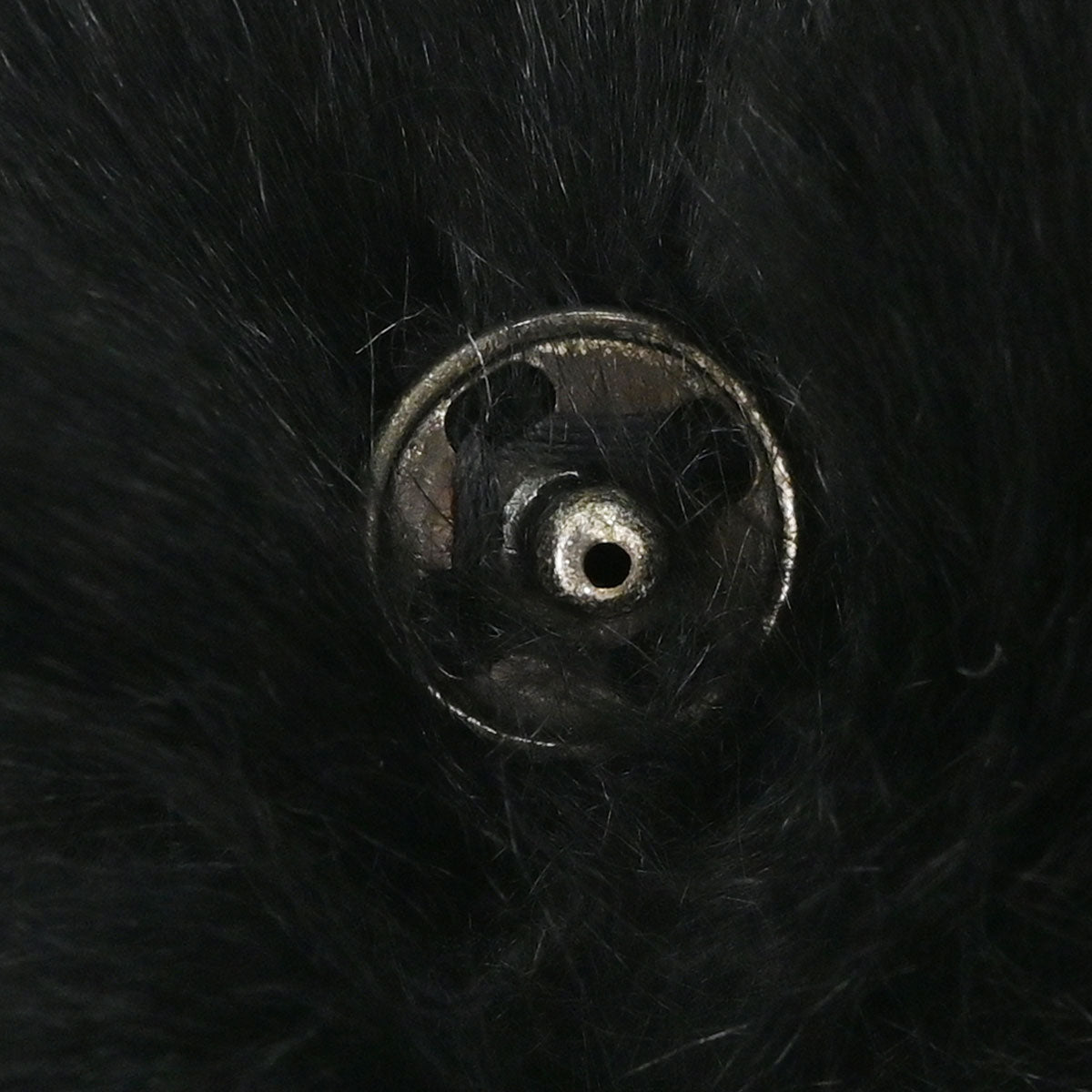 Chanel Black Fur Scarf Tippet
