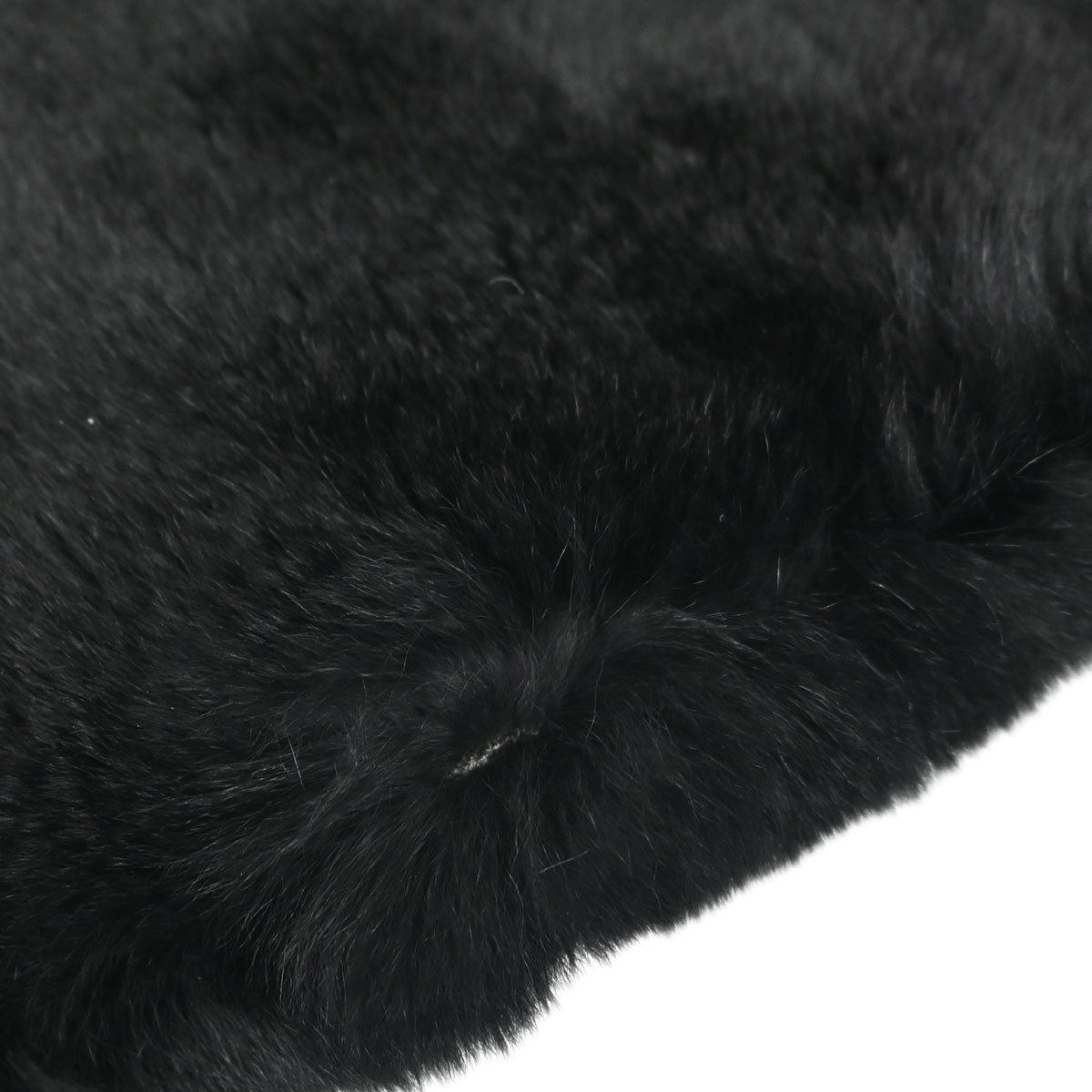 Chanel Black Fur Scarf Tippet